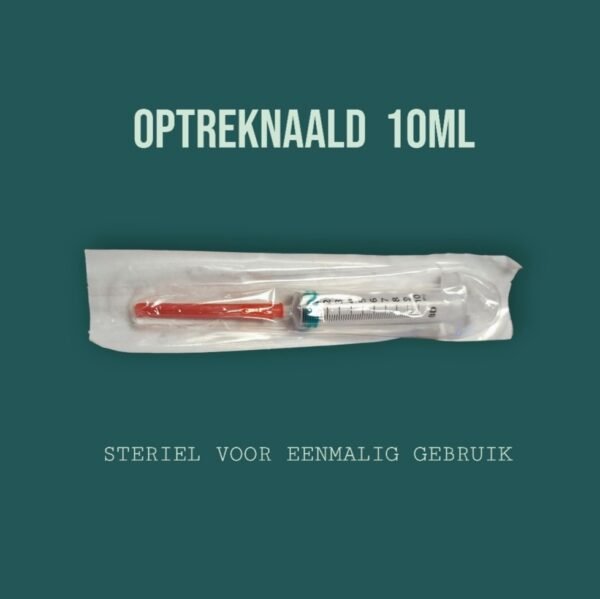 spuit10ml z Optreknaald steriel 10 ml