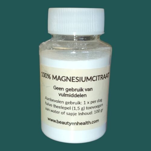 MAGNESIUM CITAAT poeder 100 gram